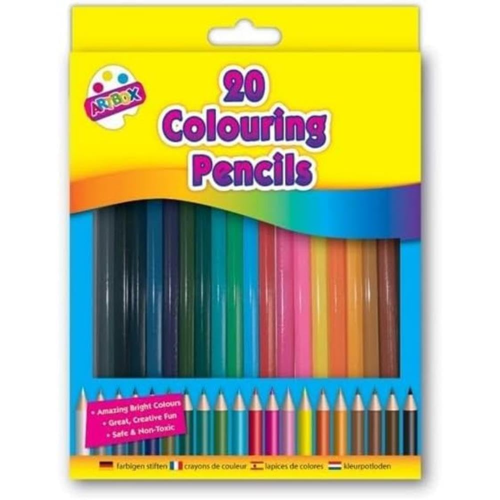 20 COLOURING PENCILS
